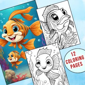 Fun and Easy Fish Coloring Pages