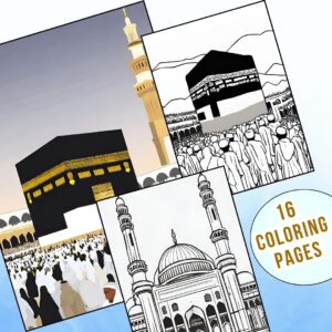 hajj coloring pages