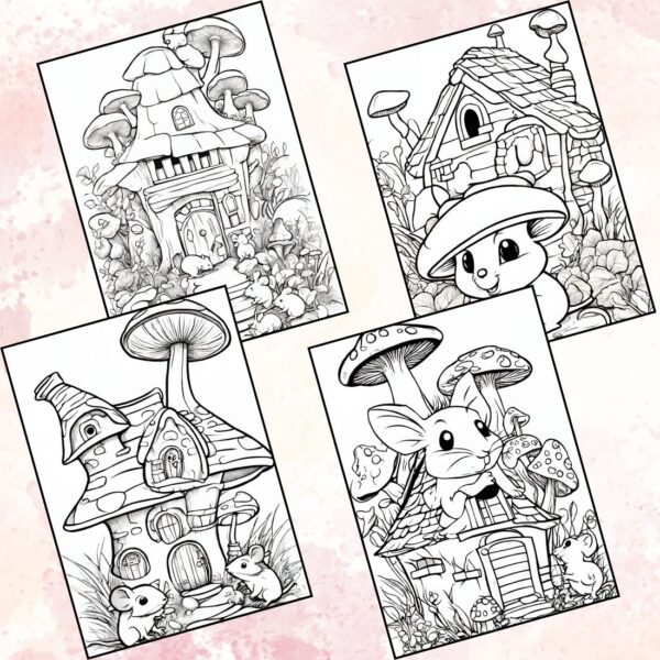 Rat House Coloring Pages
