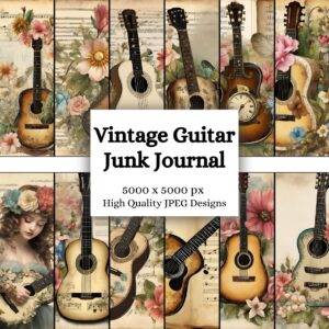 Vintage Guitar Junk Journal