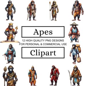 Ape Clipart