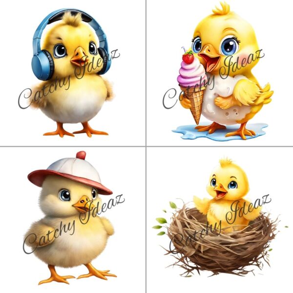 Hilarious Chick Clipart