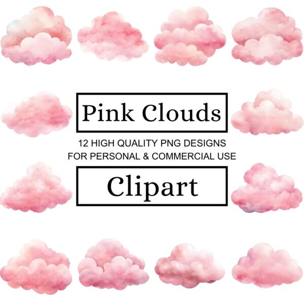 Pink Cloud Clipart